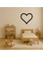 Kalp Desenli Mdf Dekoratif Tablo - TOA9413-9302 3
