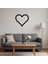 Kalp Desenli Mdf Dekoratif Tablo - TOA9413-9302 4