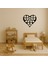 Romantik Kalp Tasarımlı Mdf Tablo - TOA9790-4279 3
