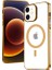 Ally iPhone 12 - 12 Pro 6.1inç Magsafe Uyumlu Renkli Kenar Silikon KILIF-(1903) 1