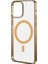 Ally iPhone 12 - 12 Pro 6.1inç Magsafe Uyumlu Renkli Kenar Silikon KILIF-(1903) 3