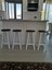 -Siyah-Beyaz Ahşap Tabure - Bar Tabure ( 70 cm ) 1 Adet 1