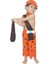 Turuncu Renkli Çocuk Bambam Kostüm, Sevimli ve Rahat Tasarım 6