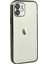 iPhone 12 Kılıf Lensli Silikon - Siyah 3