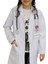 Uniseks Çocuk Doktor Önlüğü, Beyaz, Rahat ve Şık Tasarım. 1