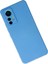 Xiaomi Mi 12 Lite Kılıf Nano Içi Kadife Silikon - Mavi 3