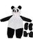 Sevimli Bebek Panda Kostümü, Rahat ve Şık Tasarım, Yumuşak ve Hafif Malzeme 1
