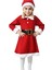 Kızlar Için Noel Baba Kostüm, 2 Beden Büyük, Kırmızı Renkli, Şık ve Eğlenceli Seçenek 1