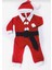 Kırmızı Noel Baba Erkek Bebek Kostümü, Sevimli ve Şık Tasarım. 1