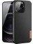 Dux Ducis Fino Serisi iPhone 13 Pro Max Kılıf Premium Dokuma Silikon KILIF-(1903) 1