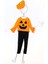 Turuncu Kabak Kostümü Pantolon ve Üst Takımı, Renkli ve Eğlenceli Giyim Seti 1