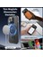 Ally iPhone 15 Pro Max Için Magsafe Uyumlu Standlı Manyetik Silikon KILIF-(1903) 4