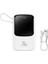 Baseus Qpow Pro Dijital Göstergeli 10000MAH 20W Hızlı Şarj Powerbank iPhone Lightning KABLOLU-(1903) 6