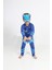 Mavi Pj Mask Kedi Çocuk Tulum ve Maske Seti, Eğlenceli Kostüm 2