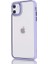 Ally iPhone 12 - 12 Pro 6.1inç Kılıf Parlak Renkli Çerçeveli Ultra Lüx Tpu Silikon KILIF-(1903) 1