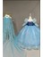 Mavi Elsa Elbise, Pelerinli Kostüm, Çocuk ve Yetişkin Için Neşeli Tasarım 3
