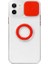 Ally iPhone 11 6.1inç Kılıf Sürgülü Kamera Lens Korumalı Yüzük Standlı Silikon KILIF-(1903) 2