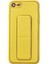 iPhone 7 Kılıf Coco Deri Standlı Kapak - Sarı 1