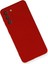 Samsung Galaxy S21 Fe Kılıf Nano Içi Kadife Silikon - Kırmızı 3