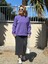 Mor Şardonlu Sweatshirt 3