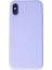 iPhone x Kılıf First Silikon - Lila 1