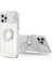 Ally iPhone 12 Pro 6.1inç Kılıf Sürgülü Kamera Lens Korumalı Yüzük Standlı Silikon KILIF-(1903) 1