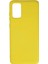 Samsung Galaxy S20 Plus Kılıf Nano Içi Kadife Silikon - Sarı 1