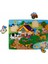 9 Parça Ahşap Raptiyeli Çiftlik Puzzle – 40X30 cm Eğitici Bultak Oyunu 3