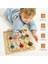 Manyetik Ahşap Renk ve Sayı Öğretici Meşgul Arı Labirent Montessori Oyunu 1