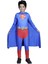 Mavi Pelerinli Süper Kahraman Kostümü Çocuklar Için Eğlenceli ve Rahat Tasarım 1