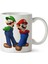 Mario And Luigi 3 Iki Tarafı Baskılı Kupa Bardak 1
