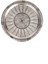 Bakır Servis Tepsisi, Gümüş Nakışlı, Otantik Motifli, 22 Cm, 3 mm Kalınlık 2