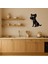 Dili Dışarıda Köpek Dekoratif Mdf Tablo - CPT106684-4773 2