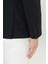 %100 Pamuk Slim Fit Dar Kesim Mono Yaka Torba Cepli Blazer Ceket 5