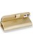iPhone 12 Mini Kılıf Trend S Plus Kapaklı Kılıf - Gold 3
