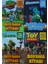 4 Adet Stickerli Boyama Kitabı (Minecraft-B/monsters/shrek/toy Story) 1