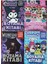 4 Adet Stickerli Boyama Kitabı (Kuromi-C/lol/sanrio-B/wednesday-B) 1