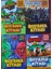 4 Adet Stickerli Boyama Kitabı (Minecraft-B/transformes/brawlstars-B/pijamaske-B) 1