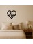 Aşk ve Kalpler Dekoratif Duvar Tablosu - CPT109093-6994 1