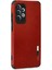 Samsung Galaxy A72 Kılıf Loop Deri Silikon - Kırmızı 3