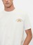 Erkek Beyaz Everyday Soft Relaxed Grafik T-Shirt 3
