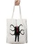 Slender-Man-Free-Png-Image Iki Tarafı Kalıcı Baskılı Yıkanabilir Çanta 1