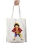 One Piece Monkey D Luffy Şapka Iki Taraf Kalıcı Yıkanabilir Okul Plaj Omuz Bez Çanta 1