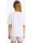 Kız Çocuk Relax Fit Bisiklet Yaka Baskılı Kısa Kollu Tişört G0455A825AU 6
