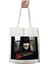 V For Vendetta Maske Film Iki Tarafı Kalıcı Baskılı Yıkanabilir Okul Plaj Omuz Bez Çantası 1
