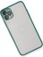 iPhone 11 Pro Kılıf Lensli Silikon - Yeşil 2