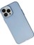 iPhone 14 Pro Max Kılıf Modos Metal Kapak - Mavi 5