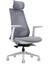 XD-1010 Fileli Başlıklı Çalışma Koltuğu Gri 3