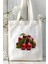 Vişne Baskılı Bez Çanta Kişiye Özel Model 3 1