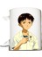 Anime Evangelion Shinji Iki Tarafı Baskılı Kupa Bardak 1